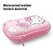 Dolopow Earbud Case Headphone Organizer Hard Shockproof Earphone Case Storage Bag for Airpods Earbuds Earphone Headset USB Cable Charger Bluetooth Wired Headset and Something You Like - Hello Kitty
