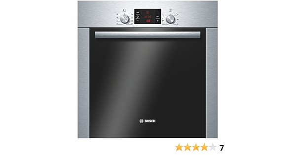 Bosch HBB578BS6 Horno Multifunción Pirolítico de 60 cm en Acero Inoxidable,  apertura extraíble, A y de la Serie 6 | Funnatic.es