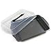 CasaWare Covered Cake Pan 9 x 13-inch (Silver Granite)