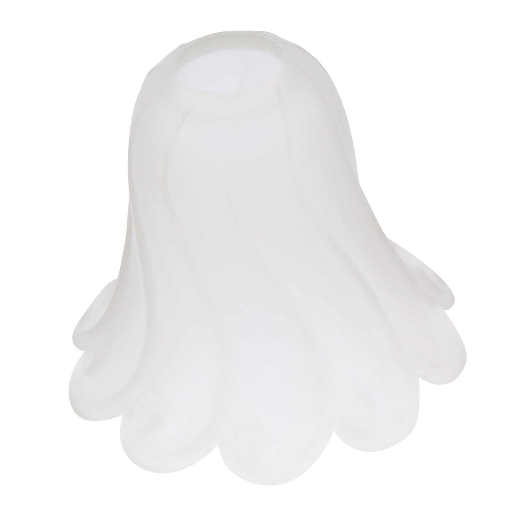 OSALADI Ceiling Light Replacement Cover, Floral Shape Glass Shade, Lighting Replacement Shade, Transitional Style Replacement for Table Lamp, Chandelier, Wall Lamp, Bedroom Living Room