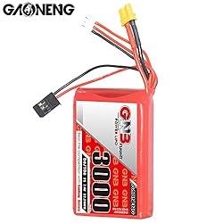 GAONENG GNB 2S 3000MAH 7.4V 5C 10C Futaba Connector