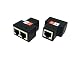 (A-Pair) &nbsp;RJ45 Splitter Adapter,SinLoon Ethernet Cable Splitter Cat5, Cat5e, Cat6, Cat7,RJ45 Network Extension Connector Ethernet Cable Sharing Kit for Router TV Box Camera PC Lapop (Black)