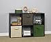 ClosetMaid 78815 Cubeicals Organizer, 6-Cube, Espresso