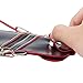 Cell Phone Bag, Dteck Crossbody PU Leather Mini Phone Pouch with Detachable Shoulder Strap for iPhone X, 8/7/ 6s Plus, 8/7/6s/5s, Samsung S8 / 7/6 Edge, J3/7 and Other 5.5 inch Smartphones (Black)