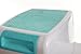 Dreambaby 2-Step Stool - Aqua, White