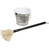 Steven Raichlen Best of Barbecue Barbecue Sauce Mop and Bucket Set