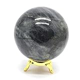 Healing Crystals India Natural Labradorite Great Shine/Fire Sphere Ball, 2