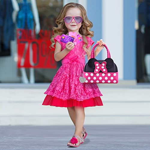 Kaodezhu Pretend Play Purse for Little Girls-Toddler Purse Set
