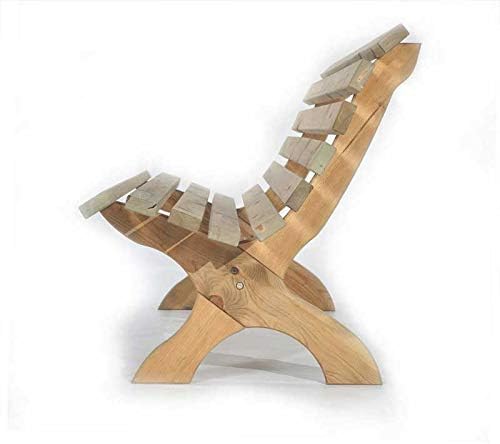 BrackenStyle Lilly 3 Seat 150cm Garden Bench, Ergonomic Wood Outdoor Patio Furniture - Image 5