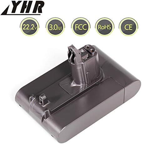 YHR 22.2V 3000mAh Type B Dyson DC35 Li-ion Battery Replacement for Dyson DC30 DC31 DC34 DC44 917083-01 SV06 917083-01 Handheld Vacuum Cleaner (Not Compatible with Type A)