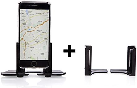 Radmo Dual Mobile Phone Mount For Your Car, Coated Aluminum