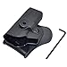 BASTION Tactical Holster OWB Holsters for for Glock 17 19 22 23 31 32 38 Models Only, Trigger Release Paddle Holsters with Adjustable Cant Military Grade Polymer Holster 360 Degrees Rotation