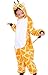 JT-Amigo Kids Unisex Cosplay Pajamas Onesie Giraffe Costume