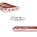 WeLoveCase Galaxy S8 Plus Wallet Case, Galaxy S8 Plus Case Card Holder Wallet Cover with Stand & Mirror 3 in 1 Hybrid Shockproof Heavy Duty Full Protective Case for Samsung Galaxy S8 Plus - Rose Gold