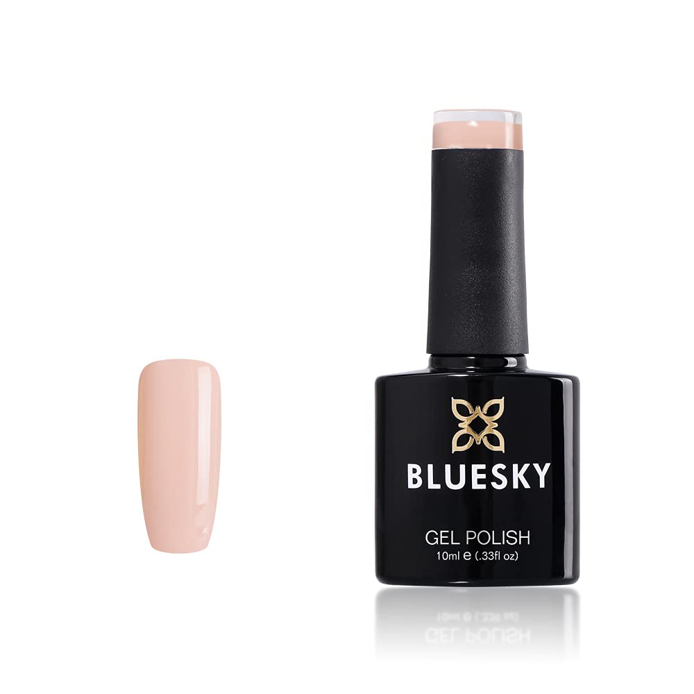 Bluesky Gel Nail Polish, Candyfloss FW09, Light Pink, 10 ml Long Lasting, Chip Resistant, 10 ml (Requires Drying Under UV LED Lamp)