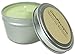 Candlecopia Jamaica Me Crazy Scented Soy Candle - Mandarin, Mexican lime, tangerine, kumquat, watermelon, tart green apples, cantaloupe & honeydew melon - 55 Hours Burn Time in 8-ounce Tin
