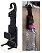 VACEXT 4PCS Car Hooks Car Seat Headrest Hooks Strong and Durable Backseat Headrest Hanger Storage for Handbags, Purses, Coats, and Grocery Bags, Universal Vehicle Car Seat Back Headrest Bottle Holder