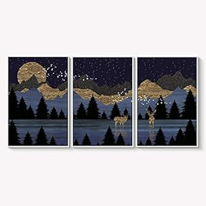 NWT Framed Canvas Wall Art for Living Room,...
