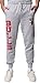 Ultra Game Men's Basic Team Jogger Pants, Heather Charcoal, Large