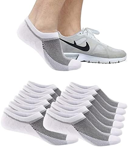 SYOSI Mens Ankle Athletic Socks, Low Cut Breathable Running Socks