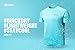 TM-MTS03-ORG_X-Large j-2XL Tesla Men's HyperDri Short Sleeve T-Shirt Athletic Cool Running Top MTS03