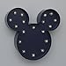 Disney Mickey Mouse Light Up Nursery Wall Decor with 2 Hour Timer, Navy