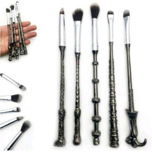 EW Imagination Game Magic Wand makeup Brush Set Mystical magic