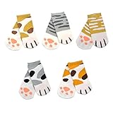 Cute Cat Claw Short Socks Sweet Ankle Socks One Size Fits All For Women Girls 1 Pair