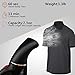 Kimryde Portable Steamer for Clothes, 8 in 1 Handheld Garment/Fabric Steamer, 210ml Powerful Steam Iron for Home/Travel, Wrinkle Remover-Clean-Sterilize-Sanitize-Refresh-Treat-Defrost (Black Gold)