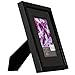 Gallery Solutions 12FW1667 Picture Frame, 8 inches x 10 inches, Black/Black