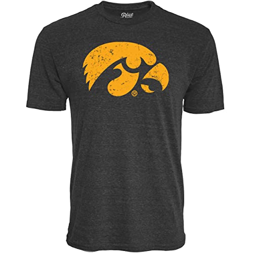 Blue 84 Mens NCAA Officially Licensed Tri-Blend T-Shirt Vintage Icon Team Color, X-Large