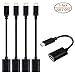 USB C to USB Adapter 5 Pack OTG Adaptor Woodcovo Type C to USB A Converter Data Syncing and Charging for Samsung,for MacBook for ChromeBook for Pixel,for Nexus,All Type C Supported Device