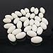Fishing Beads Glow Oval Hard Floating Green Luminous Beads Fishing Lures Baits Floating Tools Eggs Fishing Tackle Rig in 100pcs 10mm x 18mm