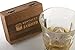 Kentucky Stoned Whiskey Stones with Custom Engraved Wooden Gift Box, Set of 9