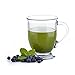 Blueberry Matcha Green Tea Powder Organic Japanese Culinary Matcha Tea w/ Natural Blueberry Extract- Great for Tea, Smoothies or Sweet Latte - 3.5 oz