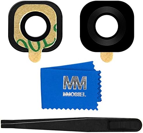 MMOBIEL Back Rear Camera Glass Lens Replacement Compatible with HTC ONE M9 2015 - Incl. Double Sided Adhesive, Tweezer and Cloth