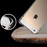 iPhone SE Case, Ixir {Air Cushion} - Transparent Crystal Clear {Shock-proof} Case for Apple iPhone SE 5 5S 5C - TPU Rubber Flexible Case