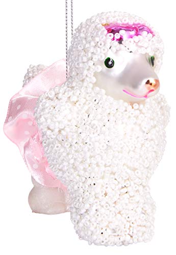 Originele & grappige kerstbal: Poedel Hond met Tutu Boombal - ca. 10 cm - Afbeelding 3