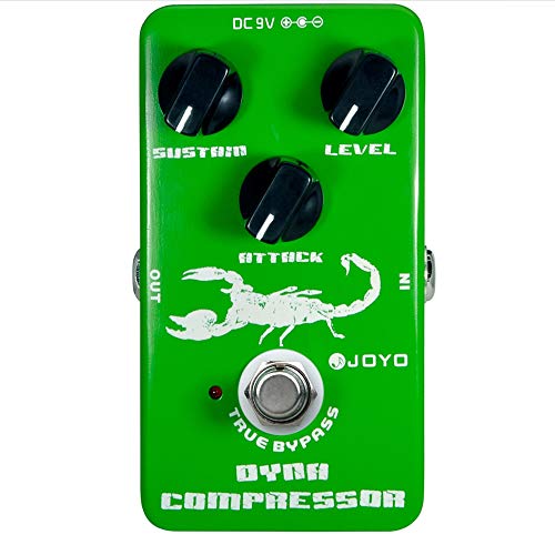 image for Guitar Effect Pedal, JOYO JF-10 Dynamic Compressor, Electric Guitar Ef
