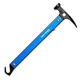 Naturehike Camping Outdoor Hammer Aluminum Multi-Function Hammer Tent Hammer with Carry Bag (blue)