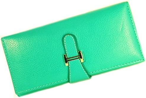 Women Fashion Purse Wallet Trifold Red Teal Slim Purses Unique Everyday Women Wallets Leather Gift For Women (Teal)