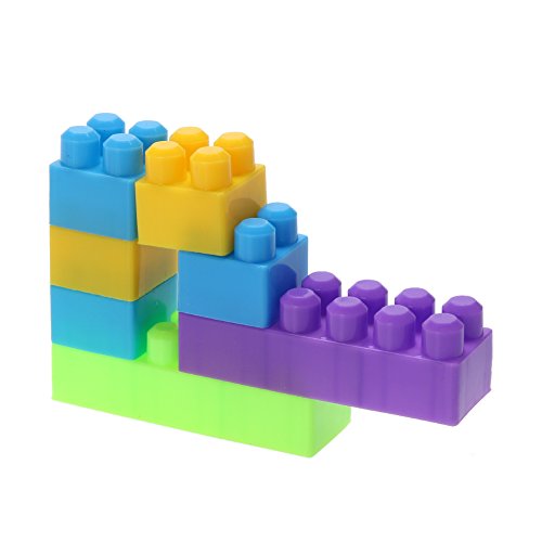 Chinatera 1 Set 46Pcs Plastic Building Blocks Bricks Puzzle Toy Baby Kids Educational Toys - Thumbnail 4
