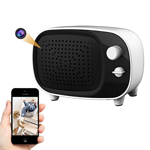 SpyCameraWiFiHiddenCameraBluetoothSpeaker, 1080P Nanny/Child/Pet