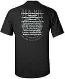 POW Tribute Shirt Black