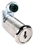Disc Tumbler Cam Lock, Nickel, Key C413A