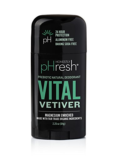 Vital Vetiver Men's Prebiotic Mineral Deodorant