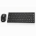 Rii RK700 2.4Ghz Ultra-Slim Wireless Keyboard and Mouse Combo Multimedia Compact Keyboard and Mouse for PC Laptop,Desktop,Raspberry Pi KODI HTPC XBMC MacBook Android TV Box Smart TV,Windows