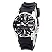 Seiko Men's SKX013K Black Rubber Automatic Watch with Black Dial