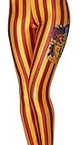QZUnique Women's Geometrical Pattern Digital Print Shaping Breathable Leggings