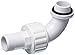 Hayward SP1485 1-1/2-Inch MIP White ABS Full-Flo 90-Degree Sweep Elbow Self-Aligning Double Male End Union
